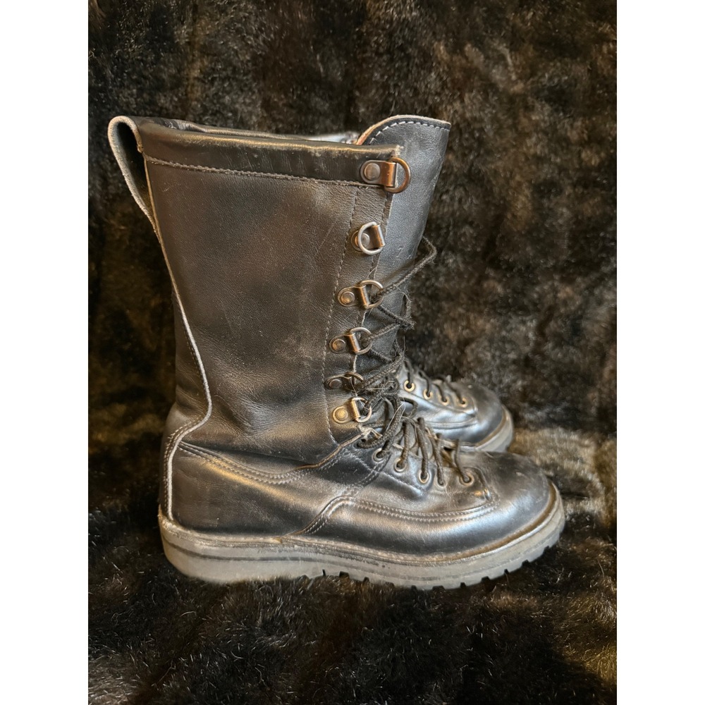 Danner Fort Lewis 69110 Mens Black Leather Gore-Tex Vibram Combat Boots Size 7 M